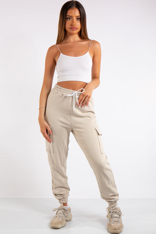 Louise Stone Cargo Jogger Bottoms