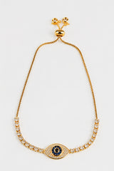 Evil Eye Bracelet - Gold