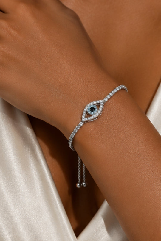 Goz Evil Eye Bracelet - Silver