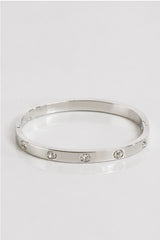 Love Bracelet Bangle – Silver