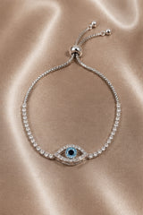 Goz Evil Eye Bracelet - Silver