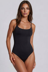 Eva Shapewear Waist Trainer Bodysuit – Black