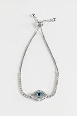 Goz Evil Eye Bracelet - Silver