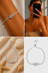 Fatima Hamza Hand Bracelet – Silver