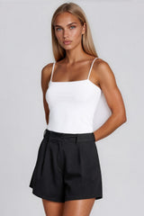 Tinley Flared Pocket Shorts - Black