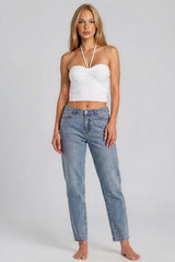 Sloane Mom Jeans – Light Wash Denim