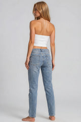 Sloane Mom Jeans – Light Wash Denim