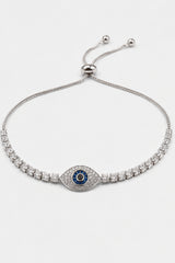 Evil Eye Bracelet - Silver