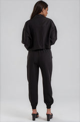 Frances Shirt Co-Ord Set - Black