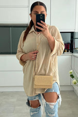 Vivienne Gold Diamantes Hard-Case Cross Body Bag