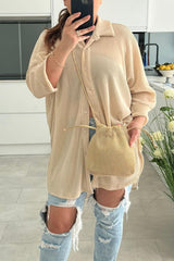 Delaney Gold Diamantes Duffle Clutch Bag