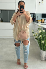 Delaney Rose Gold Diamantes Duffle Clutch Bag