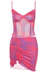 Anya Mesh Two Piece Co-Ord Set