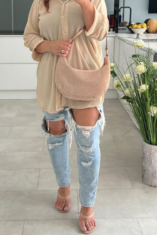 Camille Rose Gold Diamantes Shoulder Bag