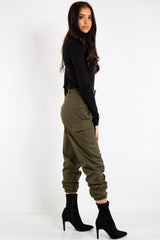 Kylie Black Rib Knit Polo Turtle Neck Jumper