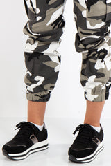 Olive Black Lace Up Trainers