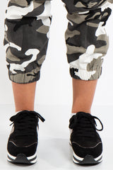 Olive Black Lace Up Trainers