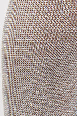 Riley Silver Metallic Fishnet Trousers