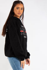 Nora Black JAdore Slogan Hoodie