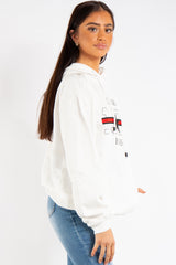 Nora White JAdore Slogan Hoodie