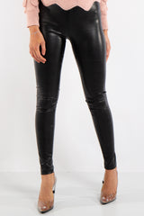 Maci Black Luxury PU Leggings