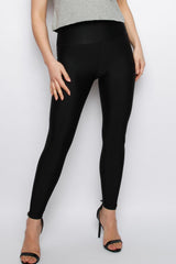 Laci Black High Waist Super Stretchy Leggings