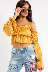 Rebekah Gold Bar Rose Pentagon Bar Aviator Sunglasses