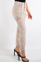 Kim Stone Cargo Chain Trousers