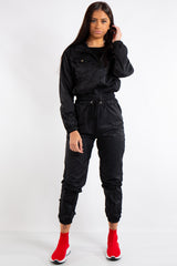 Hattie Black Tracksuit Co ord set