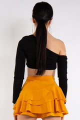 Mustard Frill Skort