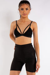 Black Slinky Cycling Shorts