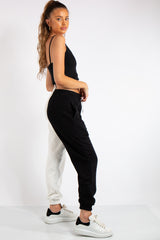 Nancy Black White Jogger Pants