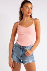 Tina Denim Ripped Frayed Shorts