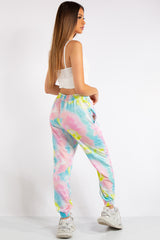 Rhea Pink Tie Dye Joggers