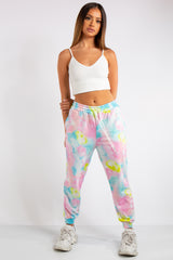Rhea Pink Tie Dye Joggers