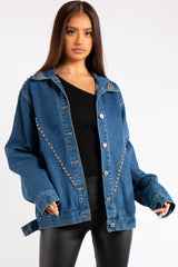 Kaiya Blue Rock & Roll Denim Jacket