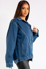 Kaiya Blue Rock & Roll Denim Jacket