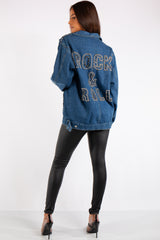 Kaiya Blue Rock & Roll Denim Jacket