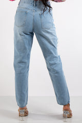 Arya Denim Ripped Boyfriend Jeans