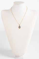 Fatima Hamza Hand Gold Necklace