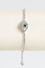 Goz Silver Evil Eye Bracelet