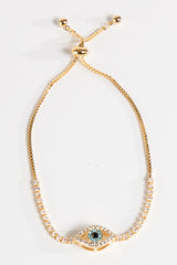  Goz Gold Evil Eye Bracelet