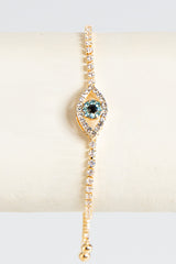  Goz Gold Evil Eye Bracelet