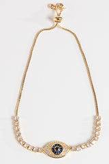 Gold Evil Eye Bracelet
