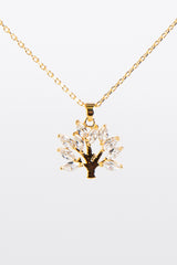 Gold Tree Of Life Pendant Necklace