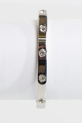 Silver Love Bracelet Bangle-Zoe