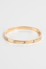 Gold Love Bracelet Bangle-Zoe