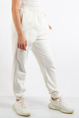 Tenley Off-White Plain Jogger Pants