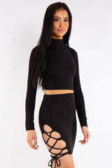 Lace Up Two Piece Co-ord Set